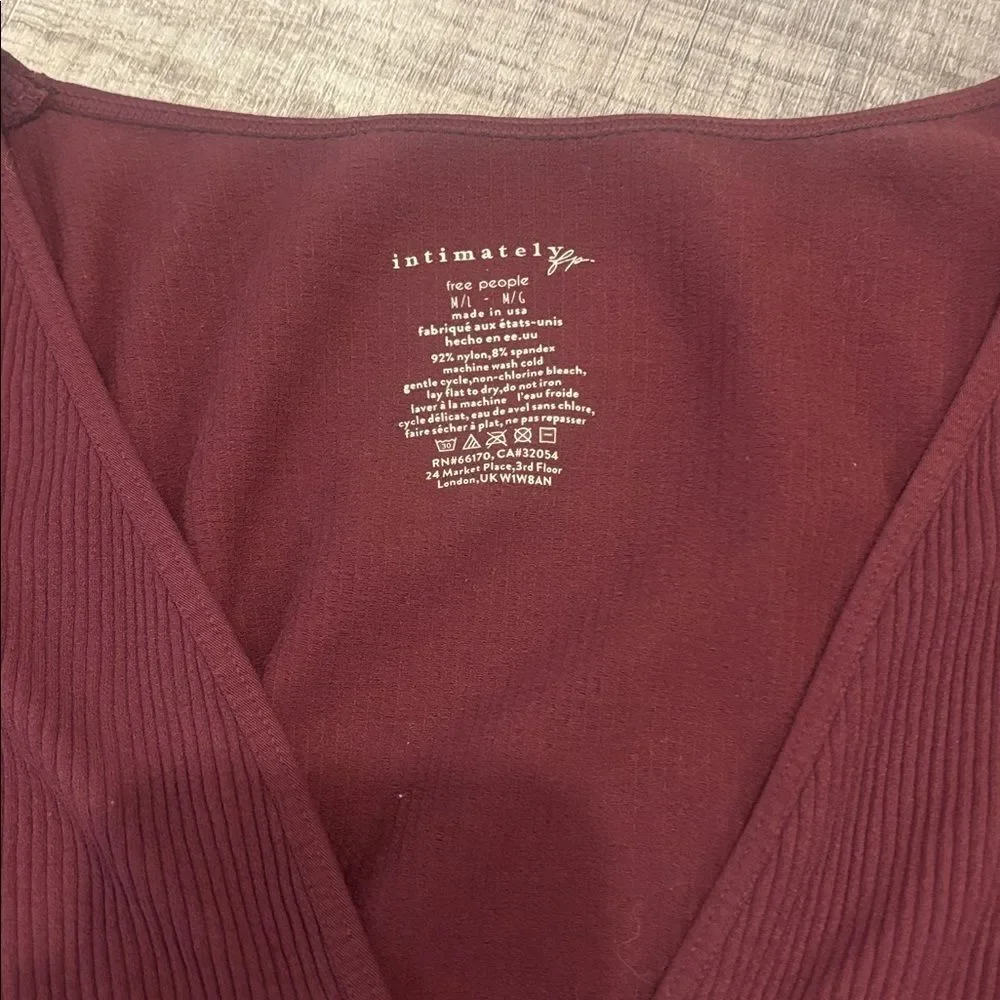 free people Meg seamless bodysuit
